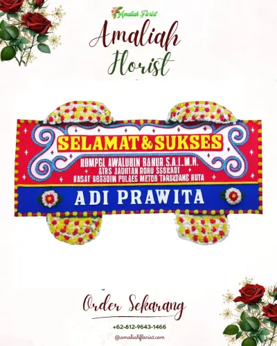 Karangan Bunga Ucapan Selamat ranggasari