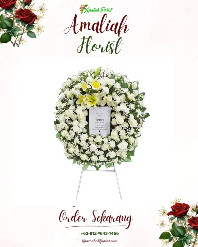 Krans Bunga Duka Cita ranggasari